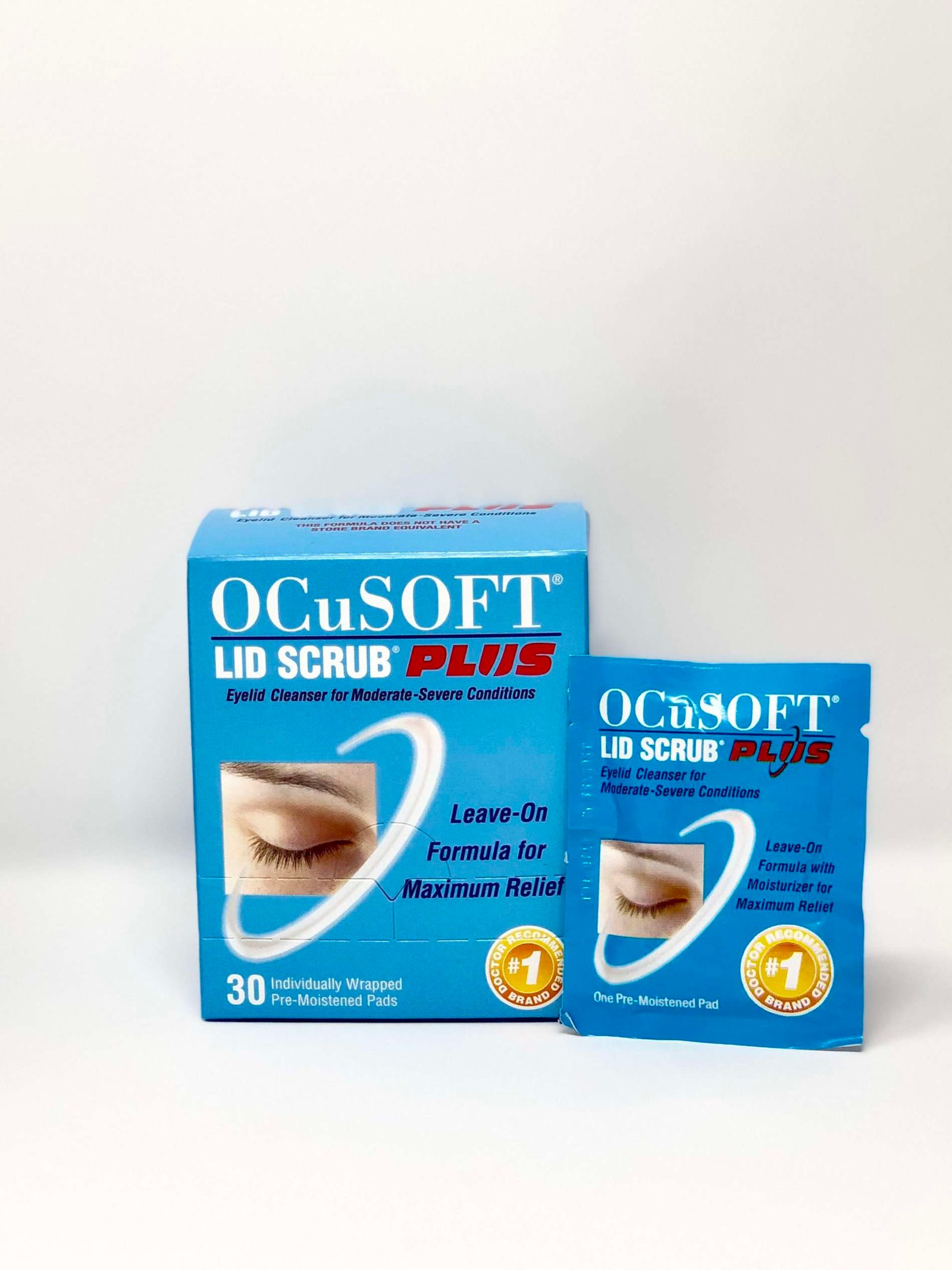 OcuSoft Lid Scrub Plus Wipes - 30 Pack