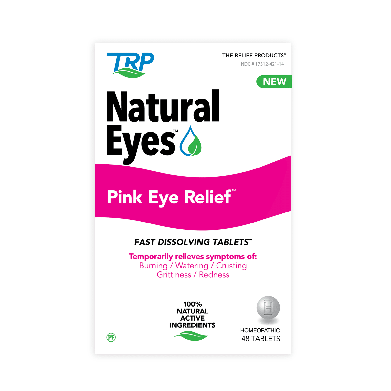 TRP Pink Eye Relief Tablets
