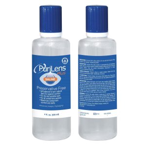 Purilens Plus Saline (Single 4oz Bottle)