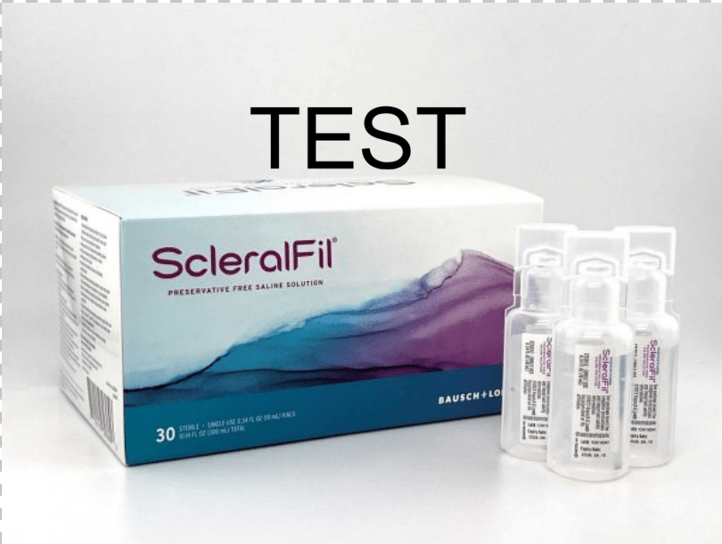 TEST ScleralFil Saline Solution TEST